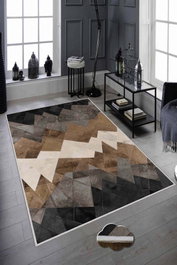 Conceptum Alfombra Multicolor 50 x 80 cm con Diseño 3D